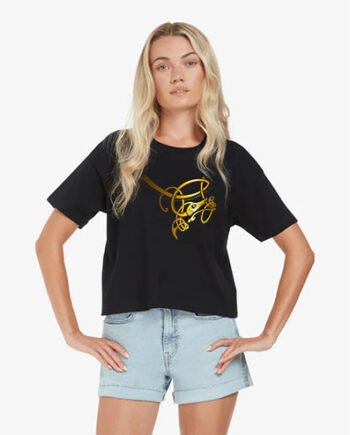 Ladies Boxy T - Neck Serpent