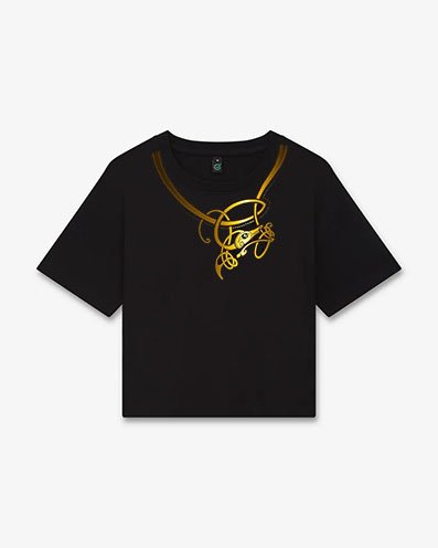 Ladies Boxy T - Neck Serpent